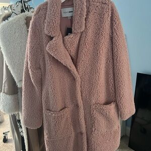 Pink Teddy Coat